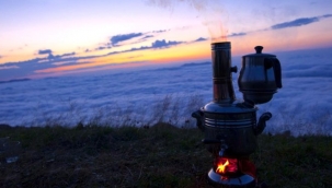 Bulutların üzerindeki yayla seyri doyumsuz manzarasıyla büyülüyor