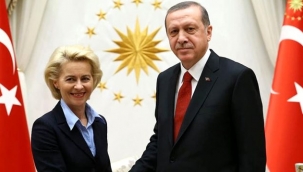 Cumhurbaşkanı Erdoğan, AB Komisyonu Başkanı Leyen ile görüştü: Doğu Akdeniz'de Türkiye'nin hakları yok sayılmak isteniyor
