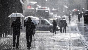 Meteoroloji, 4 bölge ve 5 ilimiz için sağanak ve gök gürültülü sağanak uyarısında bulundu