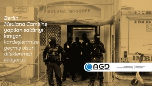 AGD den Camii Saldırısına İlişkin Kınama Mesajı
