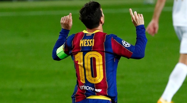 Barcelona'lı Messi, Şampiyonlar Ligi'nde 16 sezon üst üste gol atan ilk futbolcu oldu