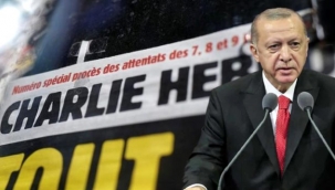 Charlie Hebdo'dan yine çirkin provokasyon! Erdoğan üzerinden Peygamberimizi ve İslam'ı hedef aldılar
