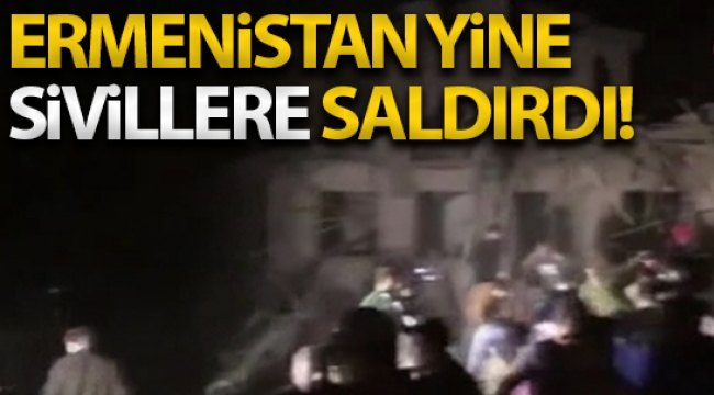 Ermenistan ordusu, Azerbaycan'ın ikinci büyük kenti Gence'ye füze saldırısı düzenledi