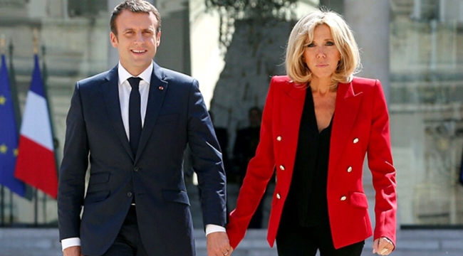 Fransa Cumhurbaşkanı Macron'un eşi karantina altına alındı