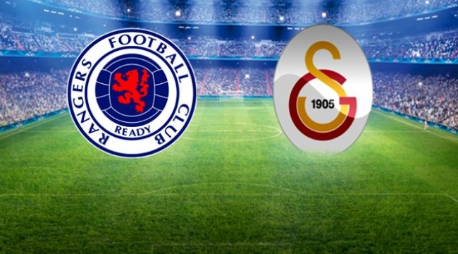 Galatasaray, tur için Rangers karşısında! Temsilcimizin ilk 11'i belli oldu