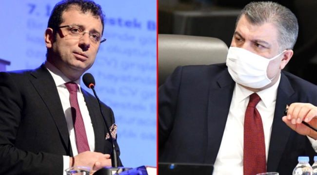 İmamoğlu, İstanbul için düzenlenen koronavirüs toplantısını Bakan Koca'nın paylaşımından öğrendi