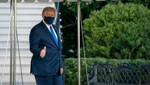 Koronavirüse yakalanan Trump'a hastaneye kaldırılmadan önce oksijen takviyesi yapılmış