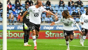 Lille, Zeki Çelik ve Burak Yılmaz'ın gol attığı maçta Strasbourg'u 3-0 yendi