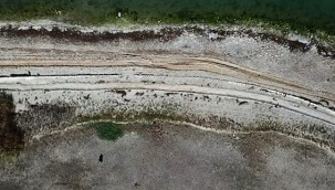 Sular çekildi! Ayasofya'yı yaptıran imparatorun 1500 yıllık mirası gün yüzüne çıktı