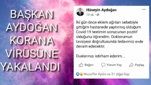 Saadetli Başkan Koronavirüs e Yakalandı 