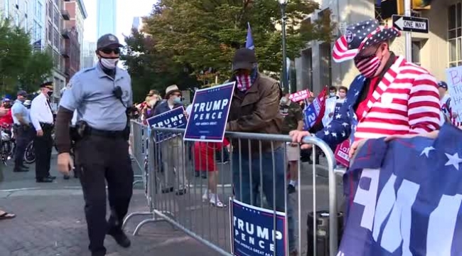 Tarihi seçim ABD halkını ikiye böldü! Trump ve Biden destekçileri karşıt protestolar düzenledi