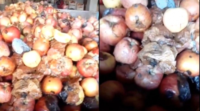 Tarım ve Orman Bakanlığı, 'çürük meyvelerden meyve suyu' görüntülerine inceleme başlattı