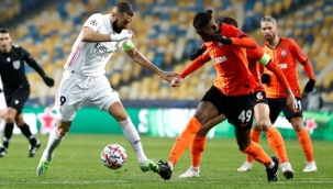 Real Madrid deplasmanda Shakhtar Donetsk'e 2-0 yenildi