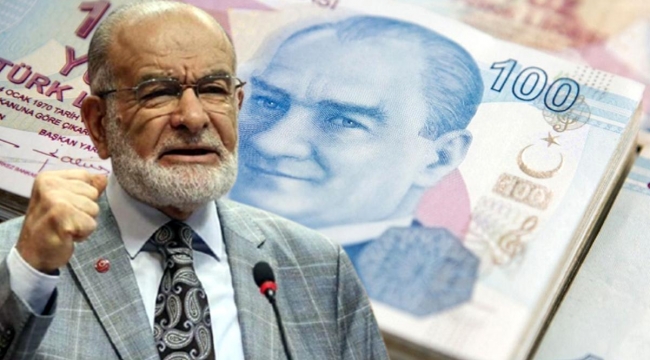 Saadet Partisi'nden asgari ücret zammı önerisi: Hedef 8 bin 85 lira olmalı