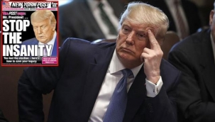 Trump'ı destekleyen gazete "Deliliği bırak" manşetiyle çıktı