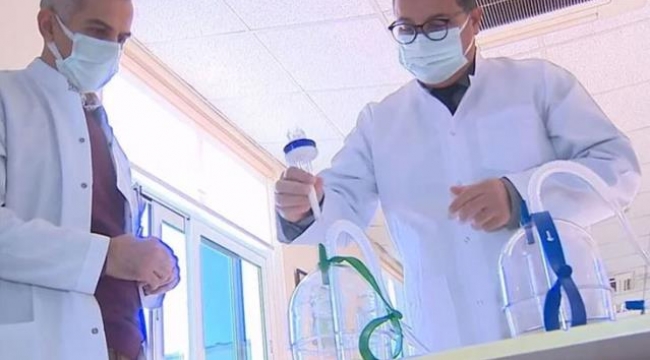 Türk doktorlardan müthiş buluş! Sağlık çalışanları filtre sistemiyle koronavirüse karşı korunuyor