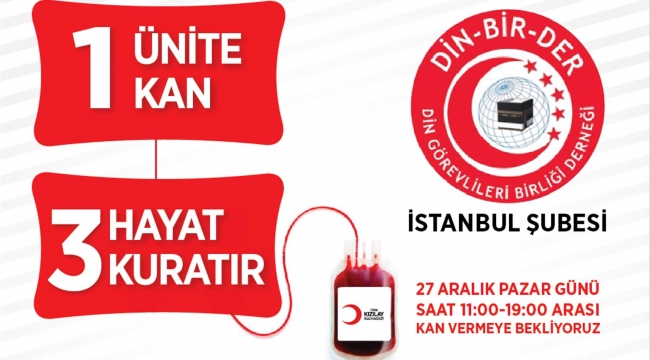 TÜRK KIZILAYI'NA KAN BAĞIŞINDA BULUNUYORUZ