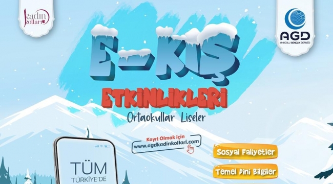 AGD KADIN KOLLARINDAN E-KIŞ ETKİNLİKLERİ