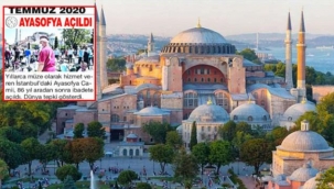 Basın İlan Kurumu, Sözcü gazetesinin Ayasofya haberiyle ilgili inceleme başlattı