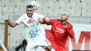 Beşiktaş, evinde Çaykur Rizespor'u 1-0 yenerek kupada tur atladı