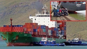 Türk gemisini yarım saat kovalayan korsanlar, balyozla kıramadıkları kapıları taş motoruyla kesmişler