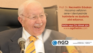 AGD, ERBAKAN HOCA'YI HATİM VE DUALARLA ANIYOR