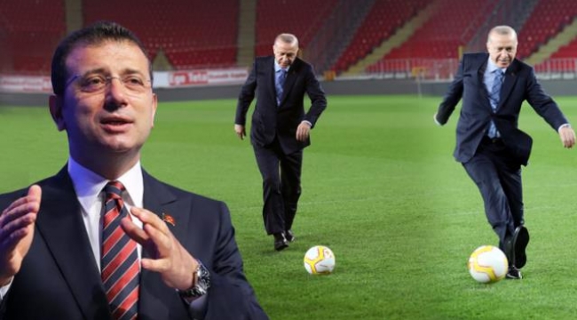 Cumhurbaşkanı Erdoğan'ın "Gollere devam" paylaşımına Ekrem İmamoğlu kayıtsız kalmadı