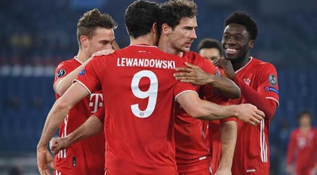 Deplasman takımlarının kazandıkları gecede Lewandowski, Şampiyonlar Ligi tarihine geçti