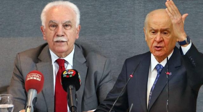 Doğu Perinçek'in "MHP'nin başına geçmek şereftir" sözlerine partiden yanıt: Çay içmemiz bile mümkün değildir