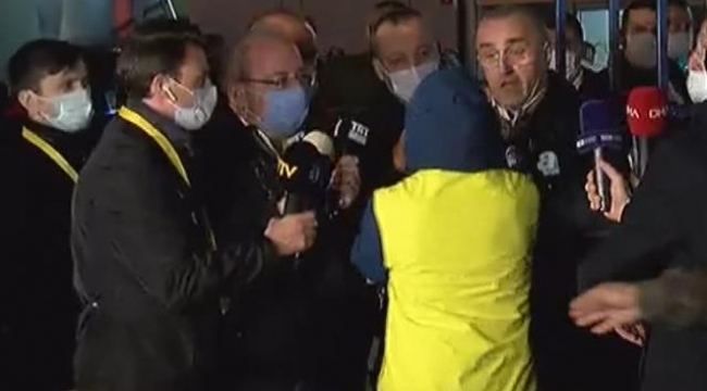 Fenerbahçe taraftarı Rambo Okan, Abdürrahim Albayrak'a saldırmaya çalıştı