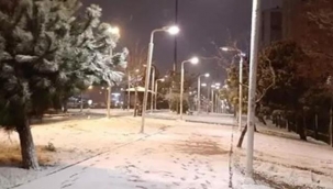 İstanbul'da beklenen kar yağışı başladı