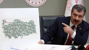 Sağlık Bakanı Koca, illere göre haftalık vaka sayılarını paylaştı! Karadeniz'deki 3 il alarm veriyor