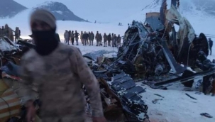 Bitlis'te askeri helikopter düştü: 11 askerimiz şehit, 2 askerimiz de yaralı