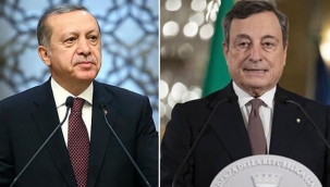 Cumhurbaşkanı Erdoğan, İtalya Başbakanı Draghi ile görüştü