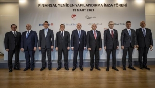 Dört büyük kulüp ile Bankalar Birliği ile 7+2 yıllık anlaşma imzaladı