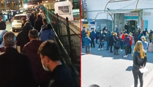 Bakan Koca aşı sırasının 55 yaş üzerine geldiğini duyurdu, vatandaşlar hastanelere akın etti