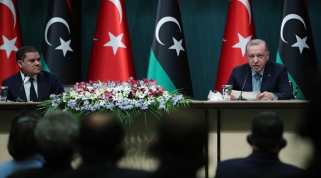 Cumhurbaşkanı Erdoğan: Kader birliği yaptığımız Libya'ya 150 bin doz aşı gönderiyoruz
