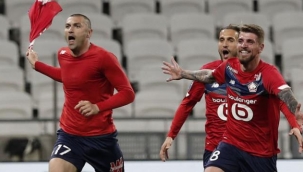 Takımının 2-0 geride düştüğü maçta iki gol ve bir asist yapıp galibiyeti getiren Burak Yılmaz, Fransa'da kahraman ilan edildi