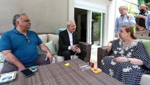 CHP lideri Kılıçdaroğlu, Turgut Özal'ın ailesini ziyaret etti