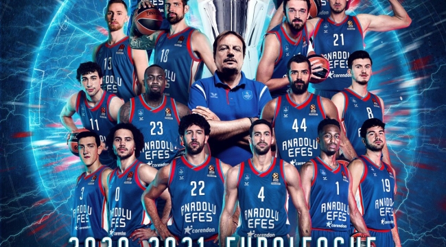 EuroLegue şampiyonu Anadolu Efes'e siyasilerden tebrik mesajı yağdı