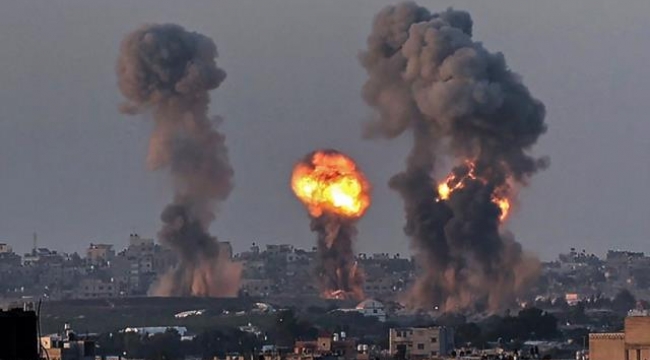 İsrail güçleri, Gazze'ye hava saldırılarına 2 saatlik aranın ardından tekrar başladı
