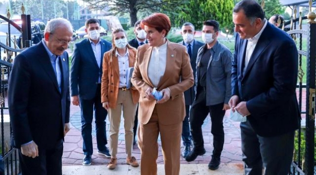 Meral Akşener ve Kemal Kılıçdaroğlu iftarda bir araya geldi