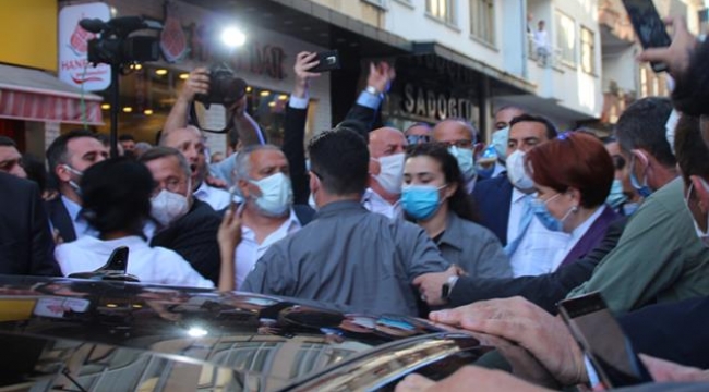 Rize'de protesto edilen Meral Akşener'le ilgili provokasyon çağrısı: Taşlayın, öldürün pompalı tüfekle
