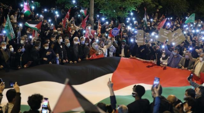 Türkiye ve Filistin omuz omuza!