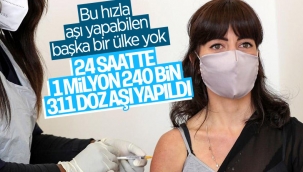 Aşılamada sayı 36 milyona yaklaştı