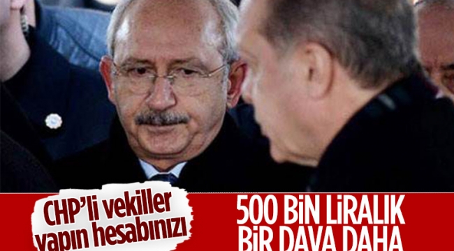 Cumhurbaşkanı Erdoğan'dan Kılıçdaroğlu'na tazminat davası