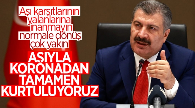Fahrettin Koca'dan Bilim Kurulu sonrası açıklamalar
