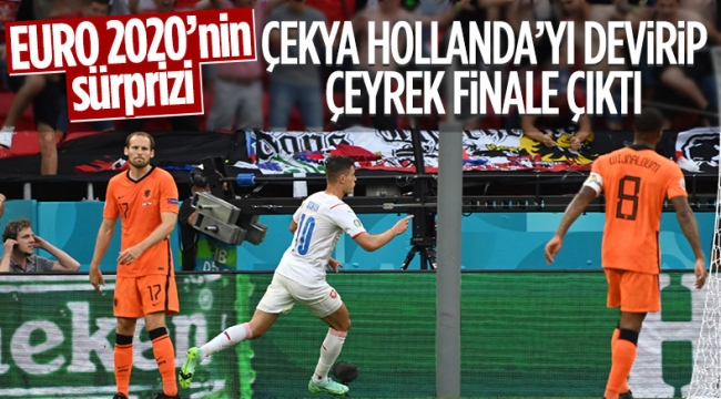 Hollanda'yı eleyen Çekya çeyrek finalde