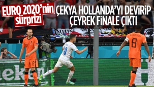 Hollanda'yı eleyen Çekya çeyrek finalde