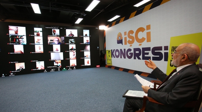 saadet partisi çiftçi kongresinin ardından İŞÇİ kongresi yaptı